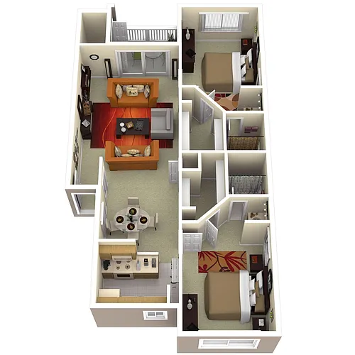Floor plan C1U