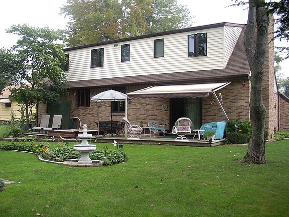 BACKYARD LOOKING AT BACK DECK
