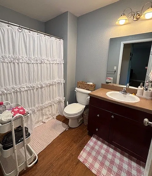 One of two Bathrooms