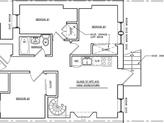 2nd image of 40 Morton St APT 1C