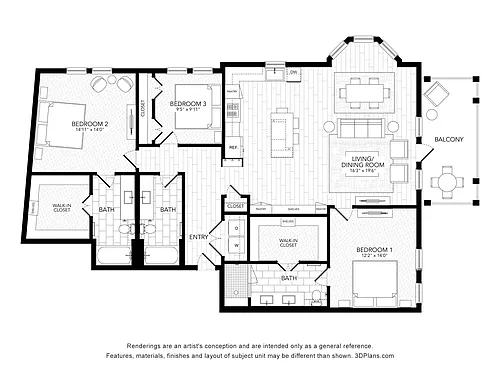 Floor plan C2