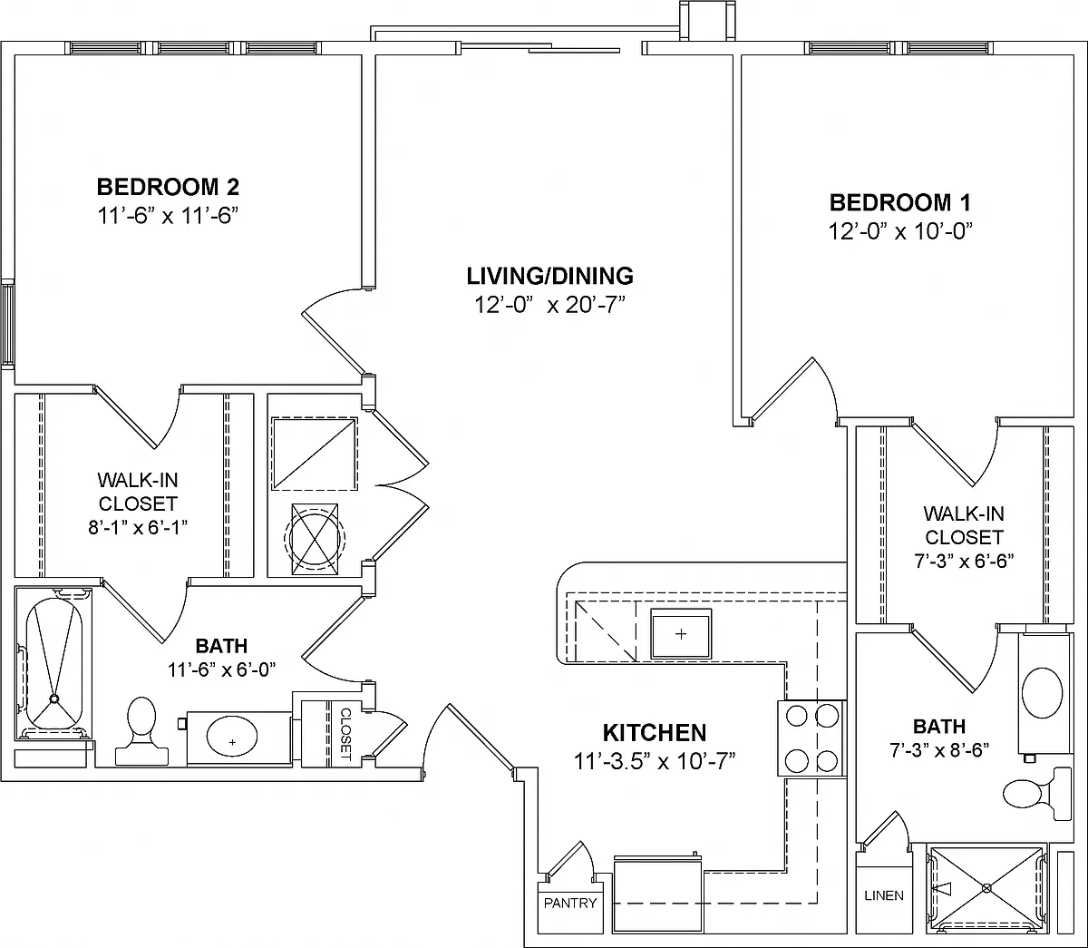 Floor plan The Logan