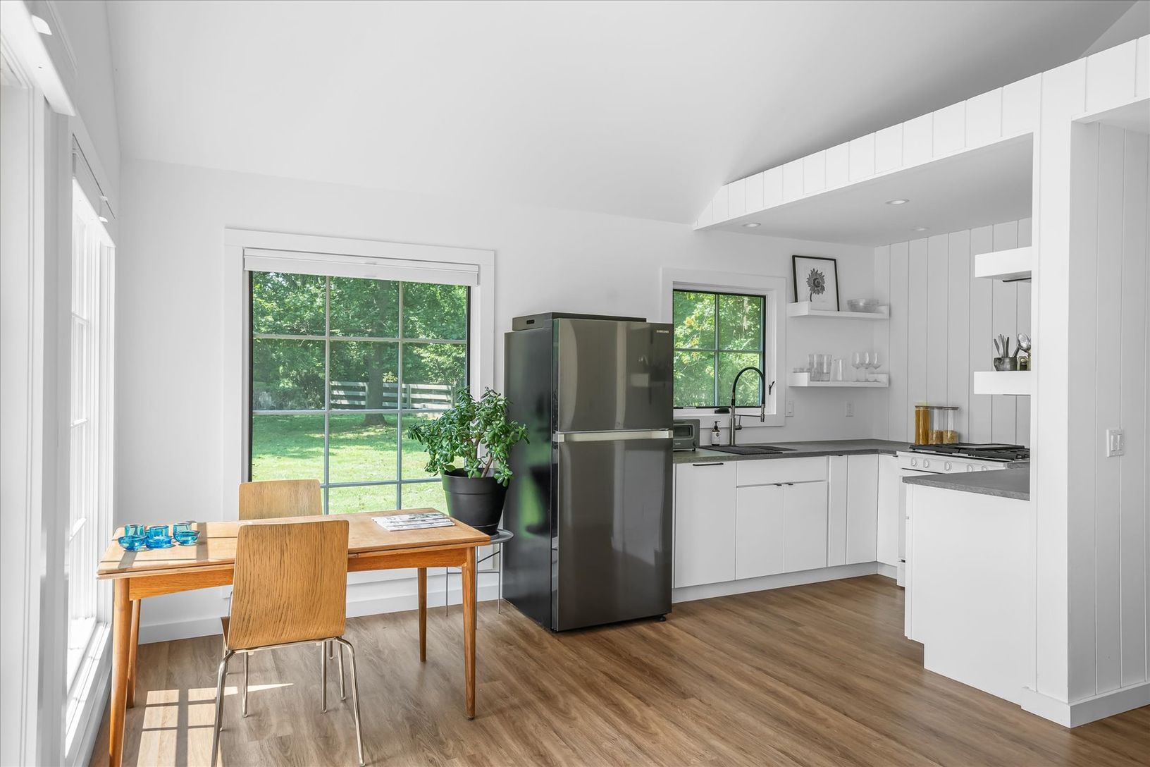  Views from the cottage over the gardens 