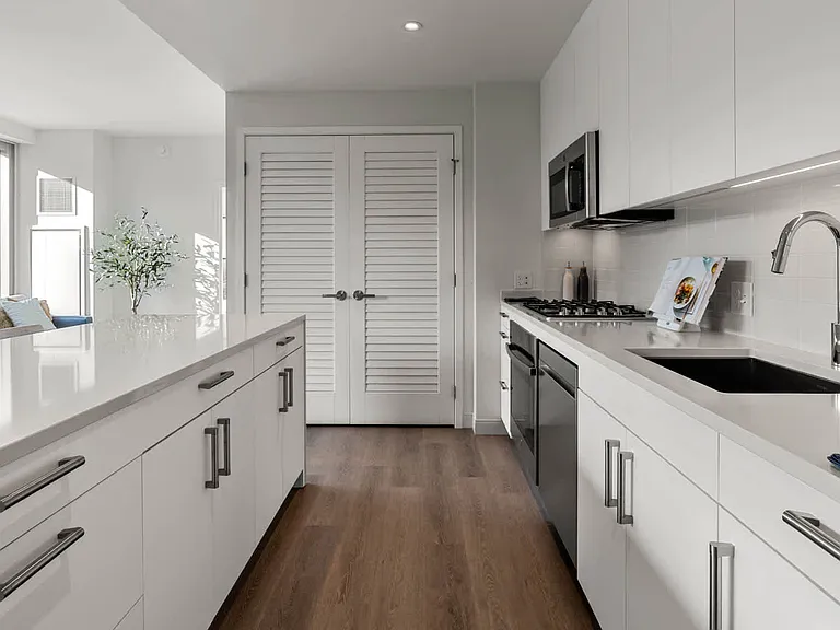 Kitchen with Stainless Steel Appliances