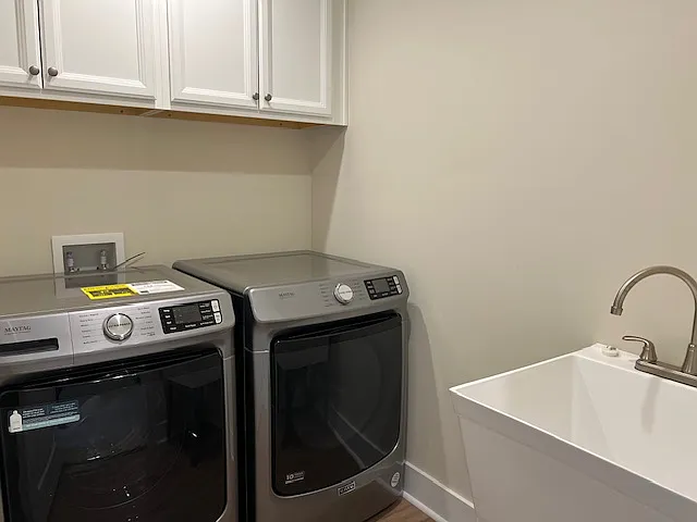 2nd Level - Laundry room with Separate sink