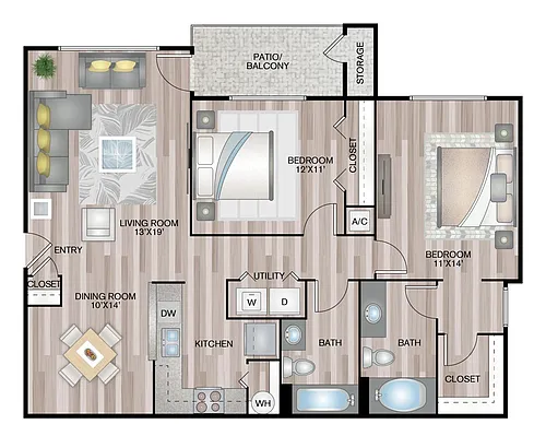 Floor plan The Richmond