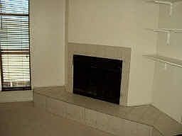 Cute fireplaces in each unit