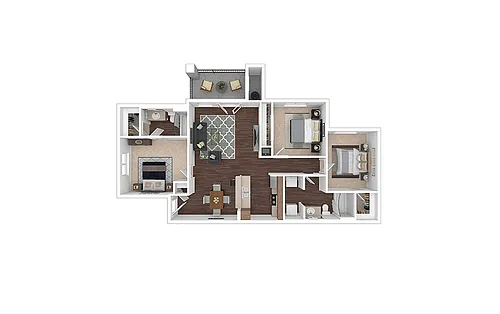 Floor plan Sawtooth