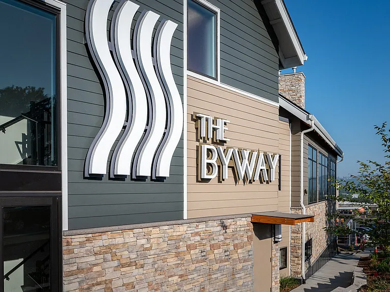 The Byway | Exterior Monument Sign