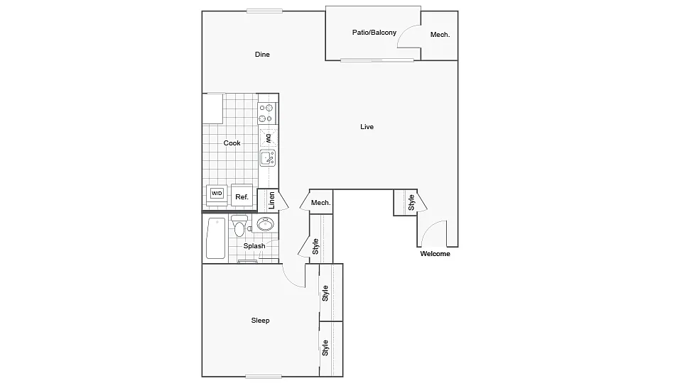 Floor plan Abington