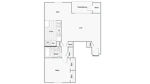 Floor plan Abington