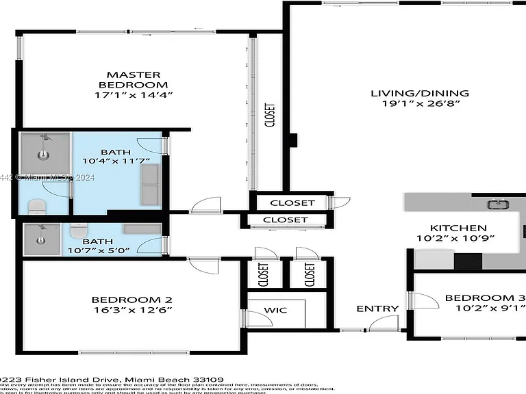 19223 Fisher Island Dr #19223 — Photo 39