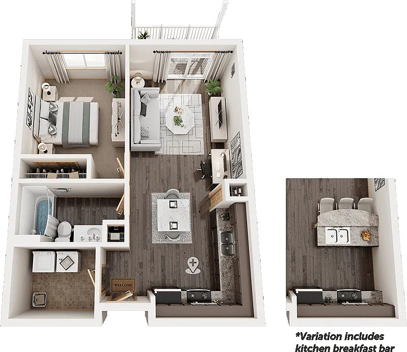 Floor plan Sparrow