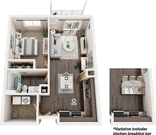 Floor plan Sparrow