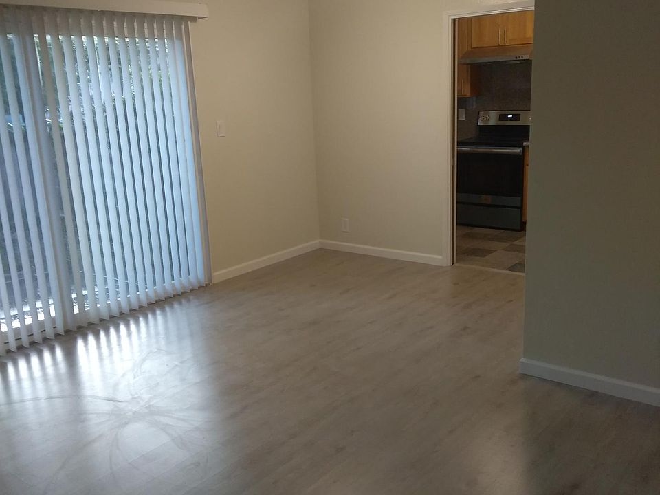 Living room and dining room