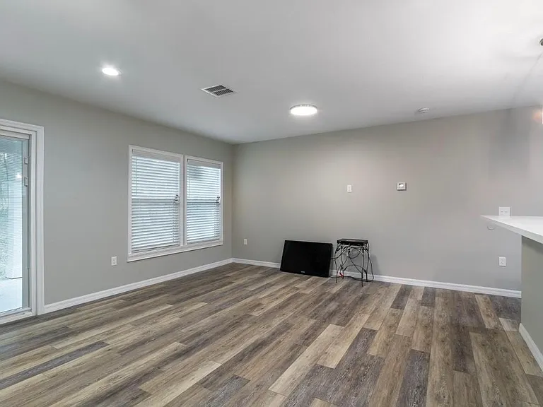 Sliding door and high ceiling