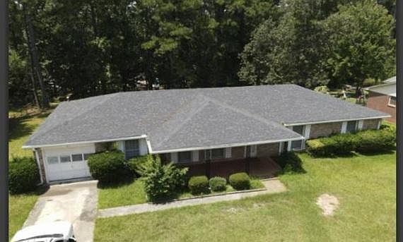 Arial view of ranch house on Aiken SouthSide