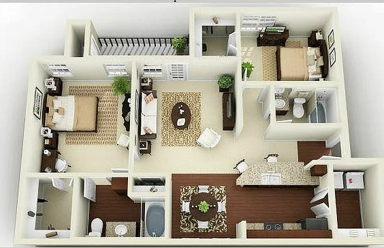 Jamestown Place Apartments Bossier City — Photo 42