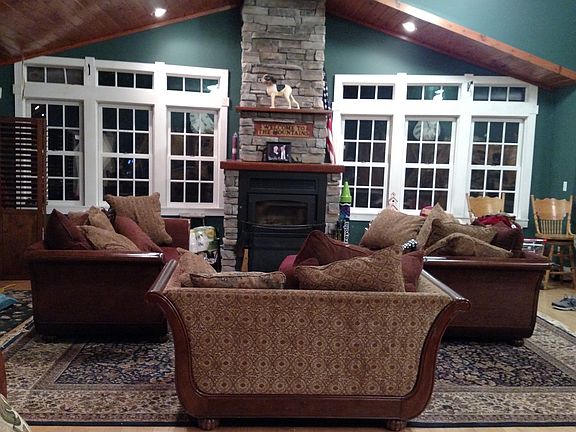 Living Room with Fireplace