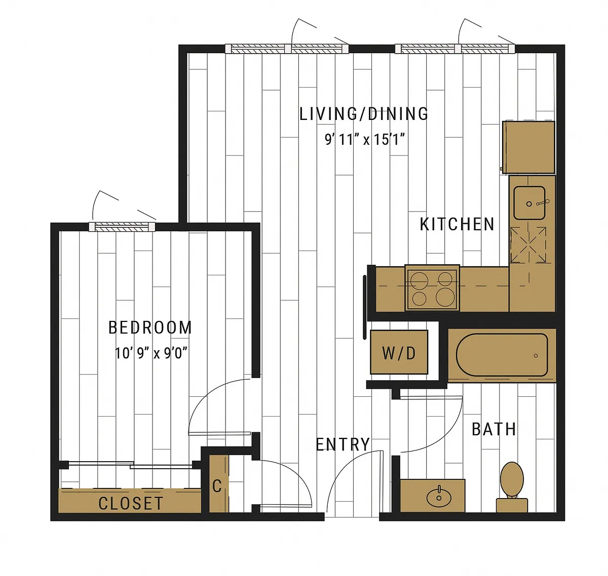 Floor plan A1A