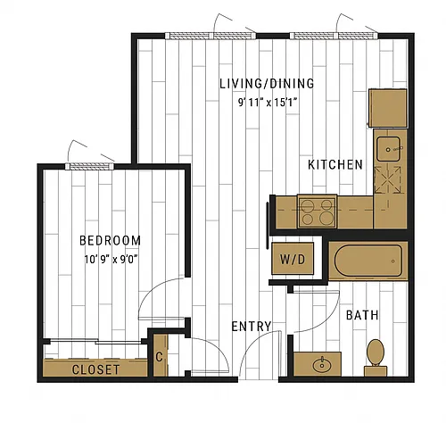 Floor plan A1A