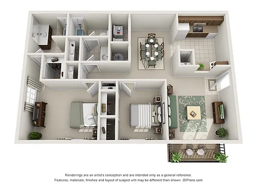 Floor plan Connor Luxe