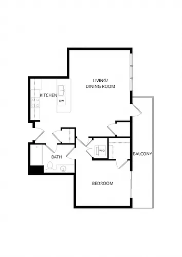 Floor plan B9 1X1