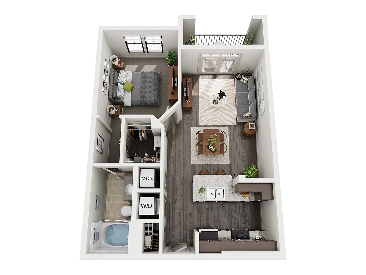 Floor plan A1