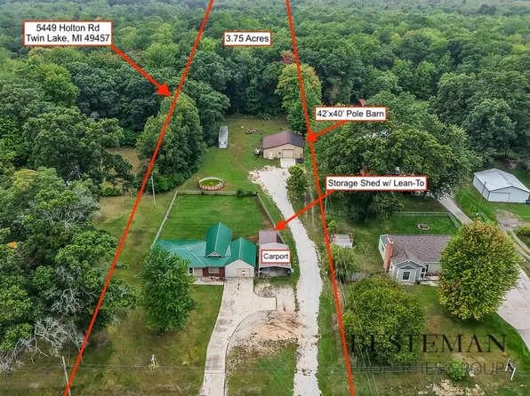 5449 Holton Rd, Twin Lake, MI 49457
