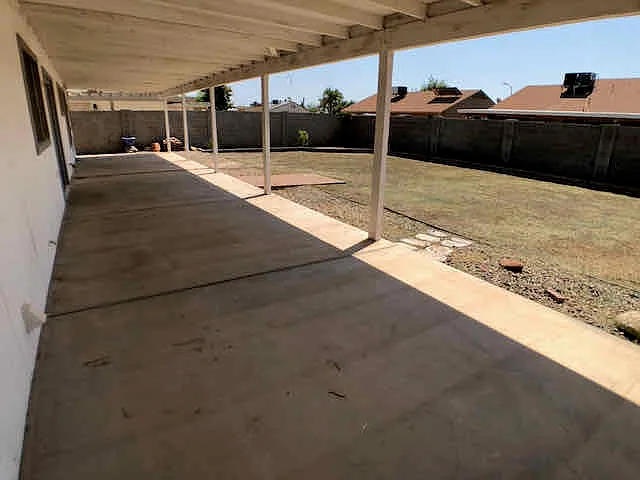 Large Covered Patio