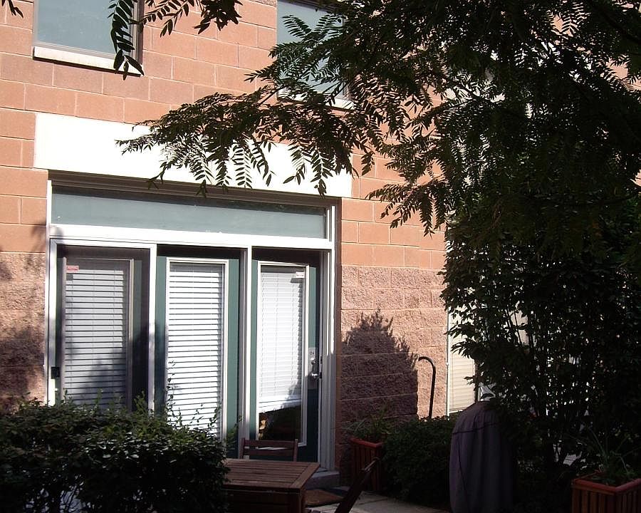Outside gated courtyard
