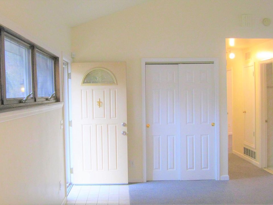 view from kitchen to front door.