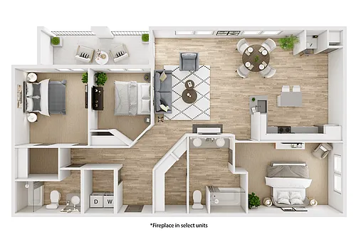 Floor plan Diamond I