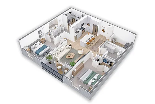 Floor plan Begonia