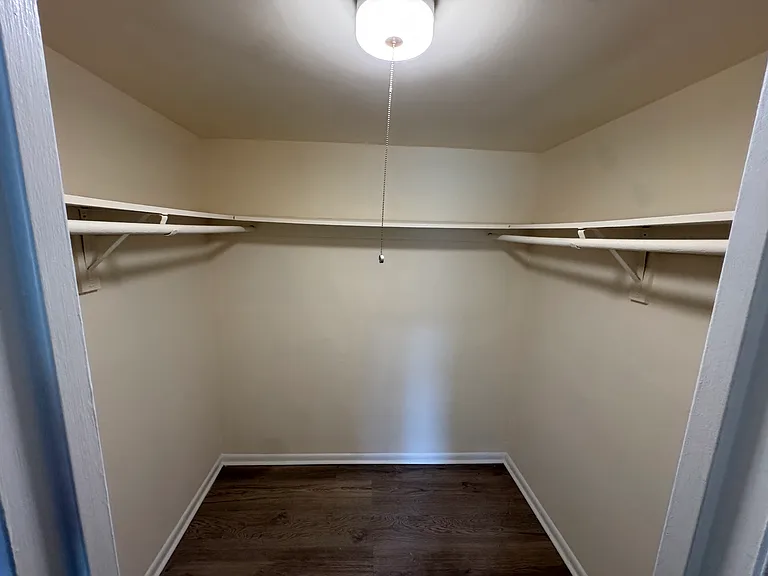 Large walk-in closet
