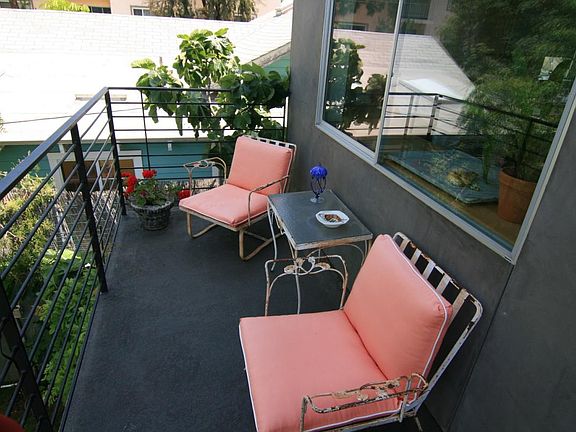 Part of upstairs deck