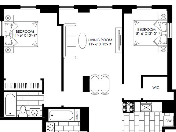2nd image of 752 W End Ave APT 18G