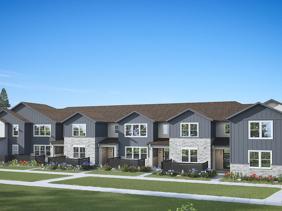 Horizon Two Plan, Horizon Townhomes Portfolio at Midtown, Denver, CO