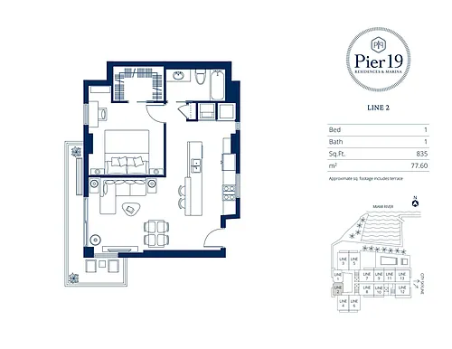 Floor plan LINE 2