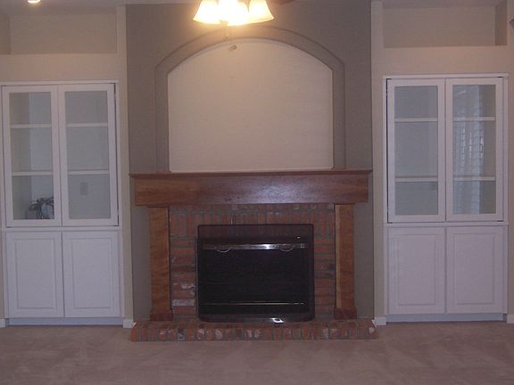 Family Rm w/ Built-in and wired for surround sound