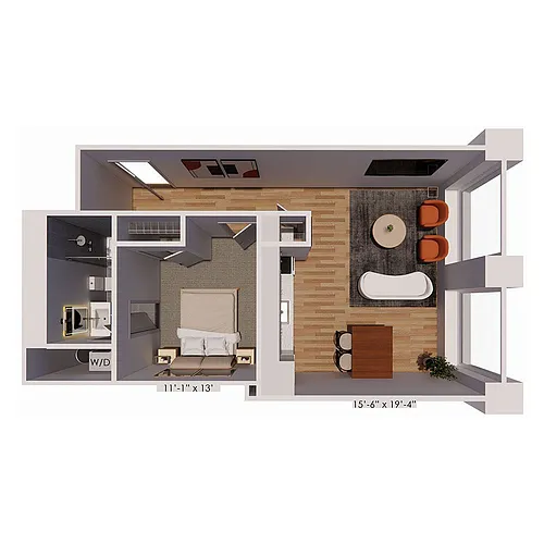 Floor plan A1