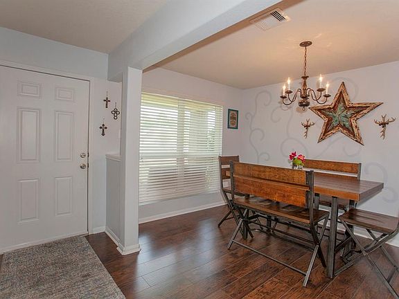 A chic dining room is a warm welcome home...