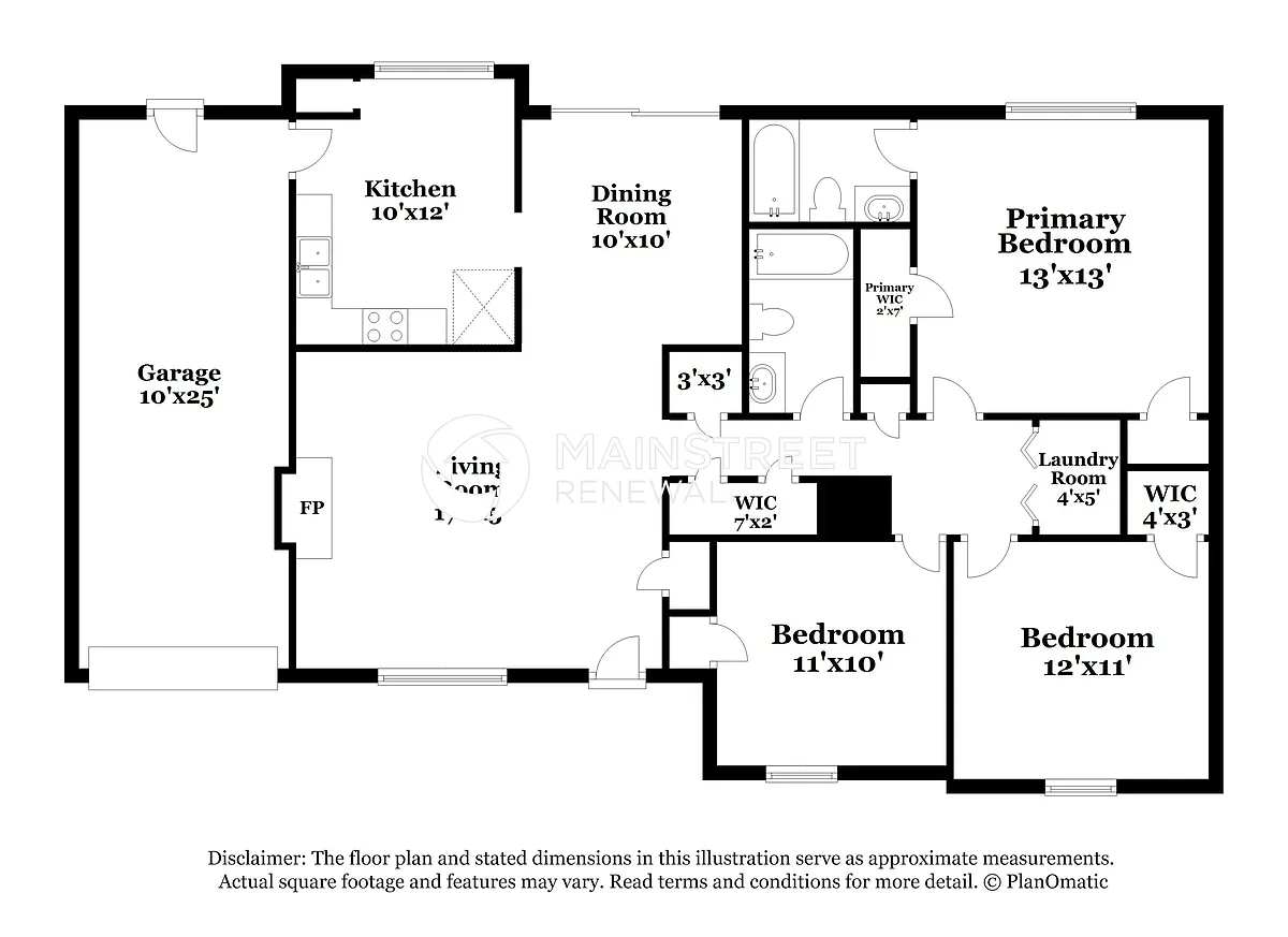 Floor Plan - 5704 Phillips Dr