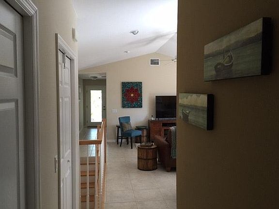 View down hallway from Master BR