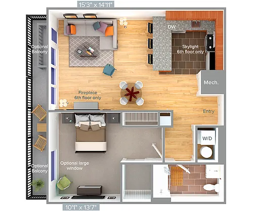 Floor plan A5-750