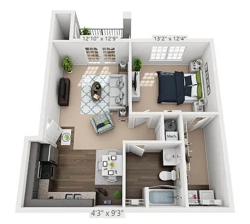 Floor plan The Catawba