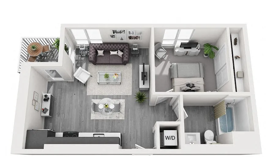Floor plan A1A