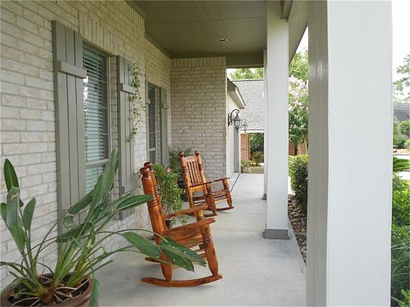 Quiet  front porch.