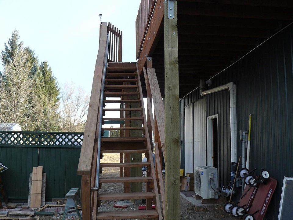Outside stairs