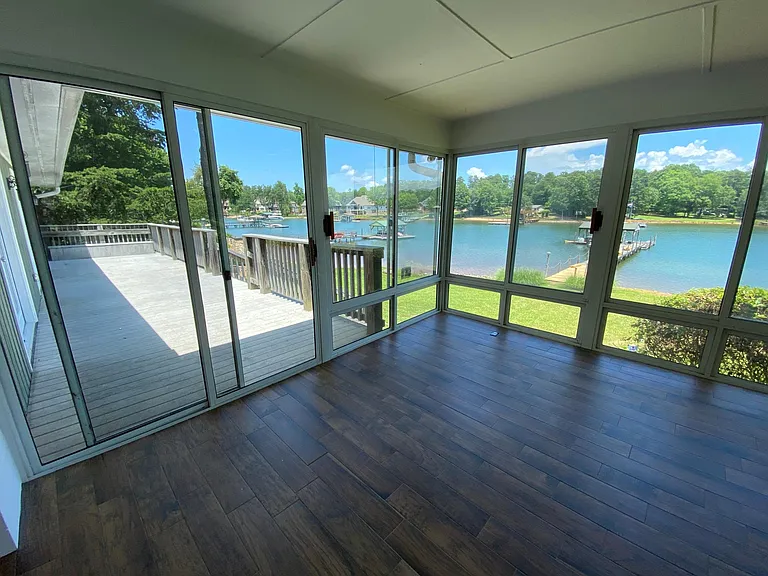Sunroom onto the Deck